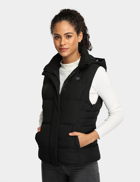 (Open-box) Women's Heated Down Vest - Slim Fit view 2