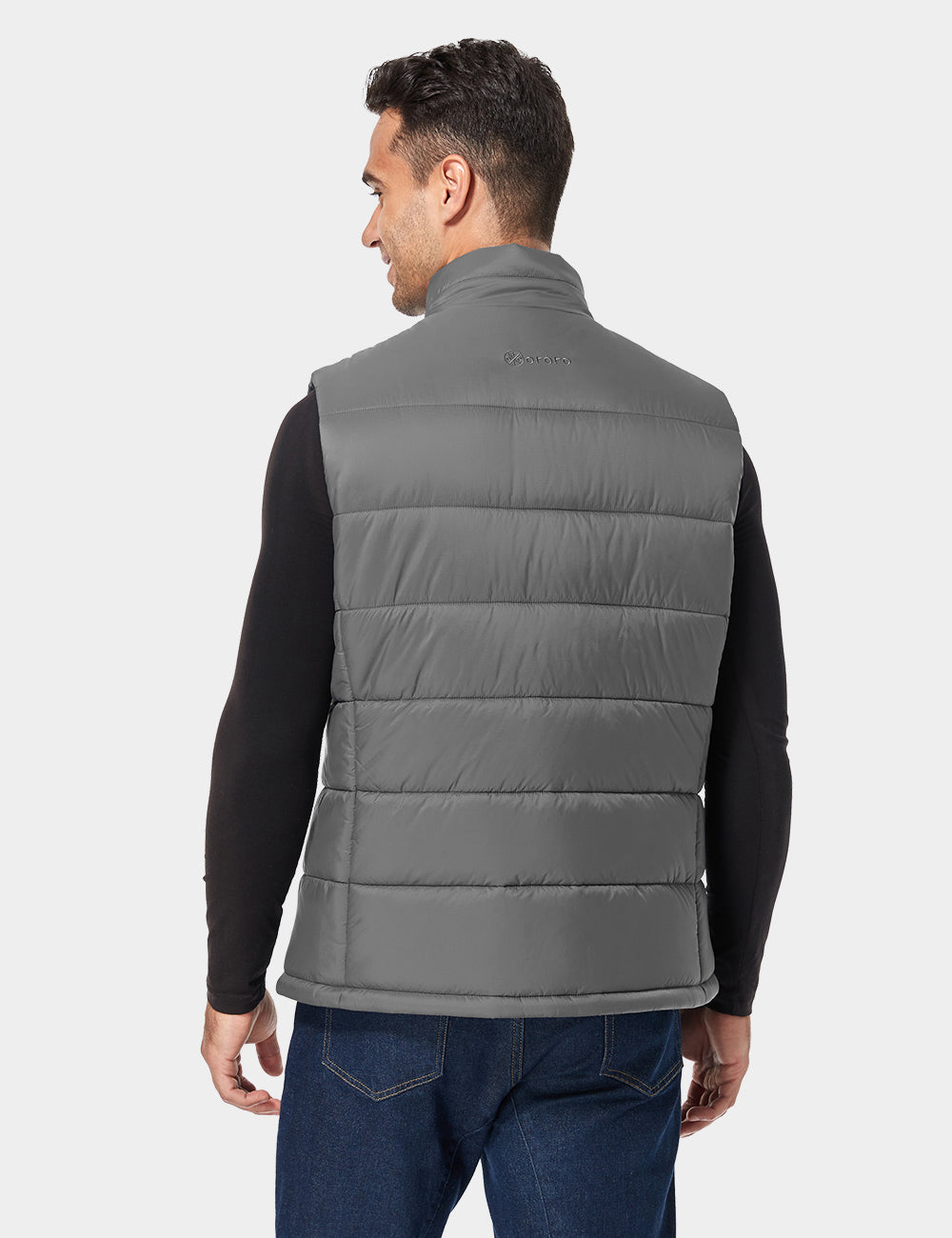 Men's Classic Heated Vest - Earth Gray