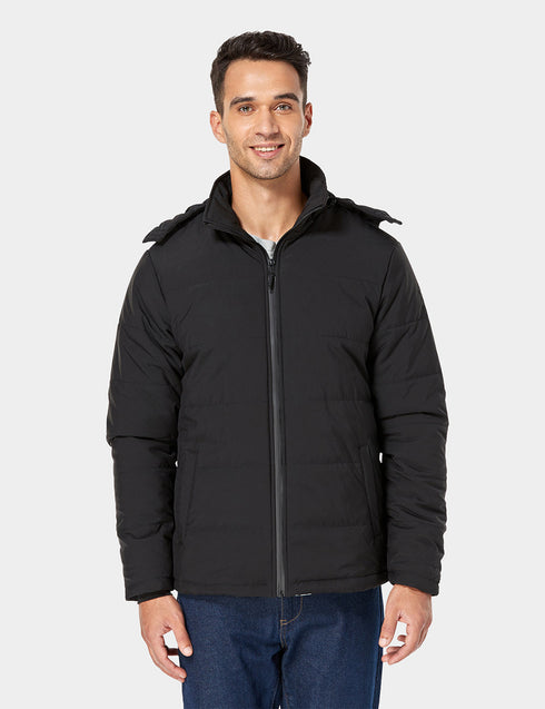 Men's Heated Thermolite® Jacket - Black view 1