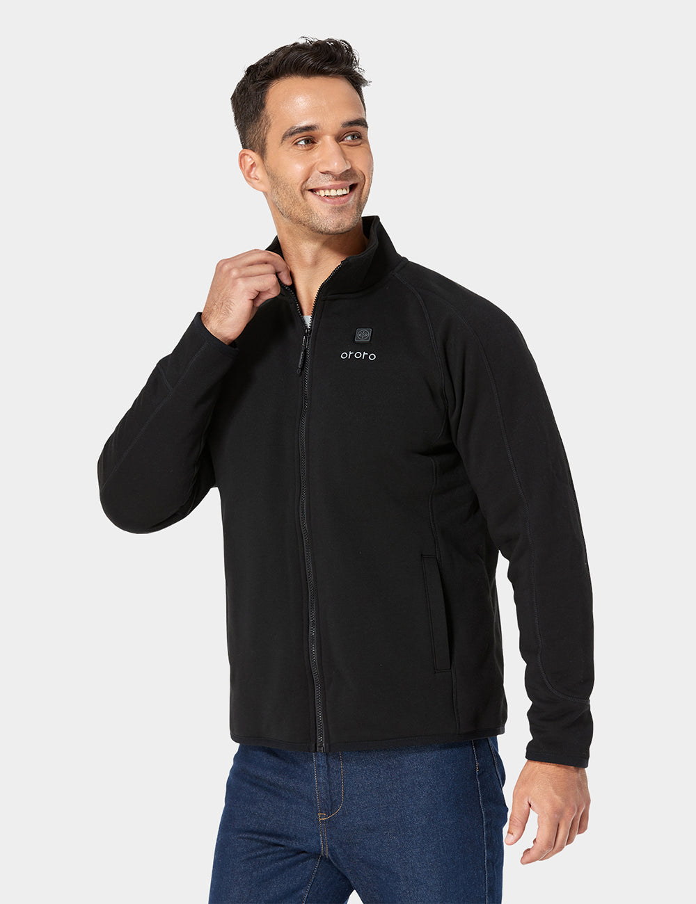 Men's Heated Full-Zip Fleece Jacket