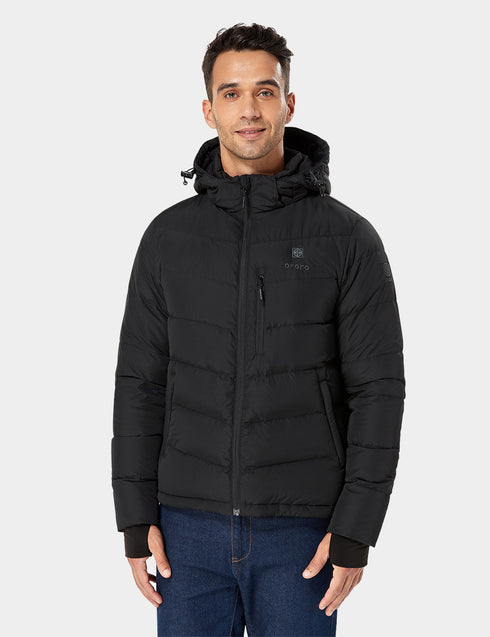 Men's Heated Down Jacket view 1