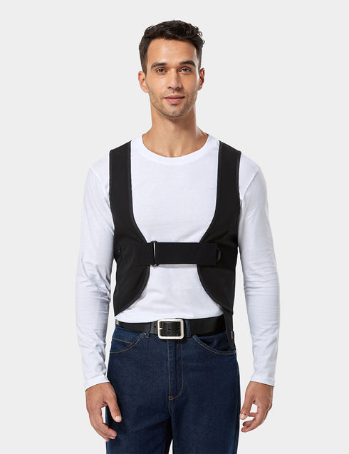 Unisex Adjustable Heated Vest - Black view 1