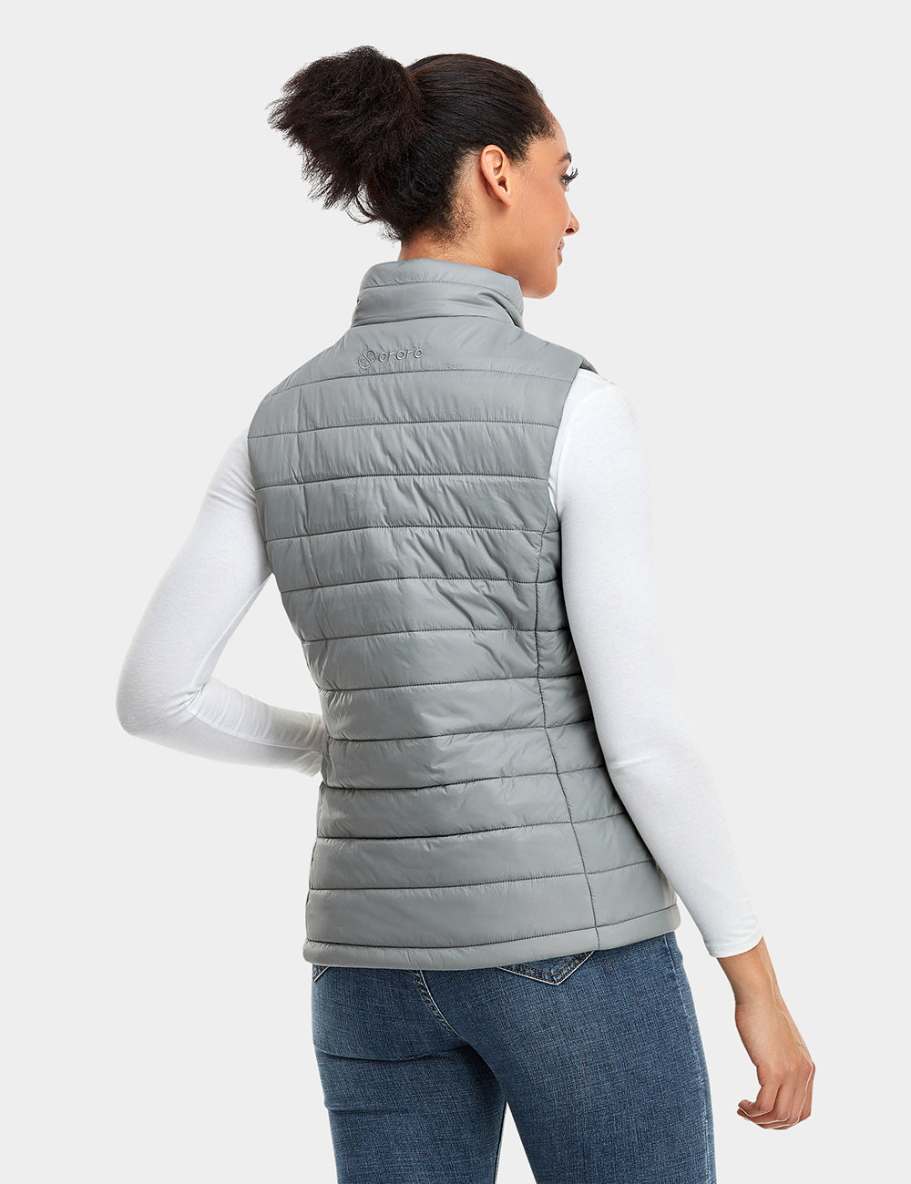 (Open-box) Women's Classic Heated Vest - Gray