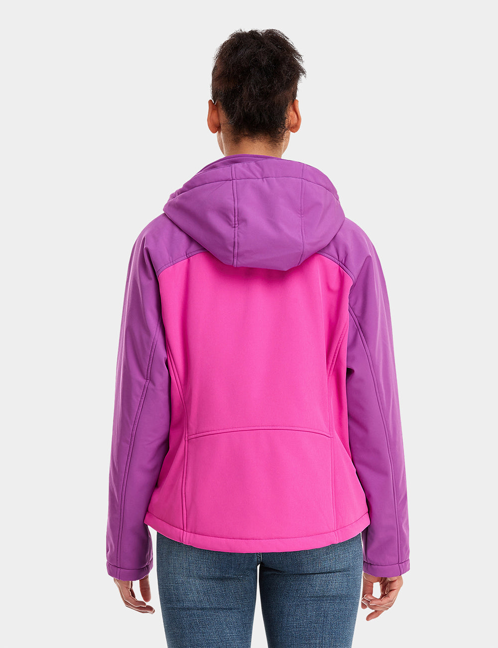 Veste Chauffante Femme - Rose &amp; Violet, Thumbnail 4