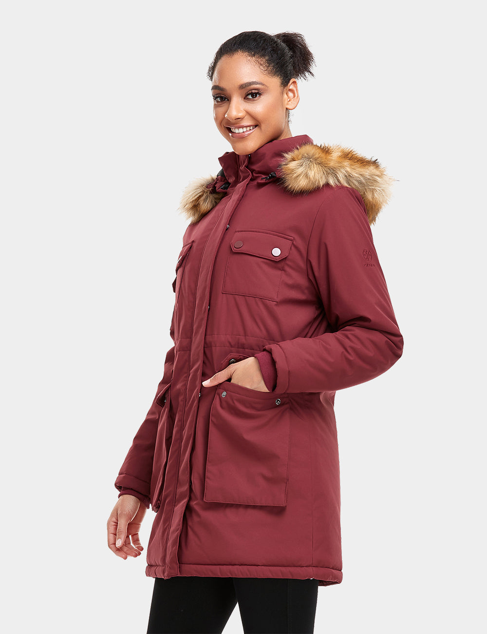 Women's Heated Thermolite? Parka - Red