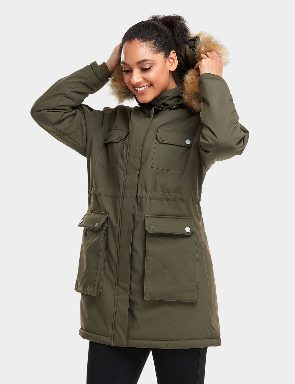 Women's Heated Thermolite? Parka - Olive