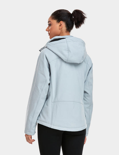 Women's Heated Jacket (4 Heating Zones) - Sharkskin Gray