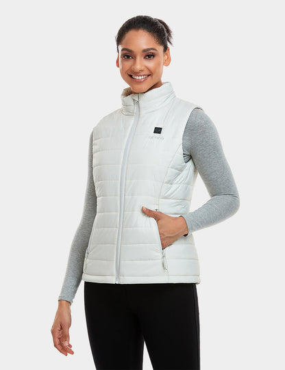 Women's Classic Heated Vest - White