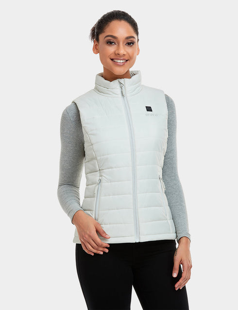 Women's Classic Heated Vest - White view 1