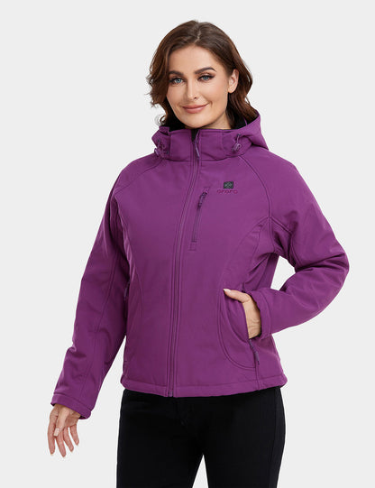 (Open-box) Women's Classic Heated Jacket - Purple