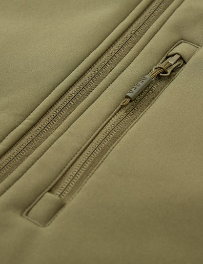 Zipper Chest Pocket