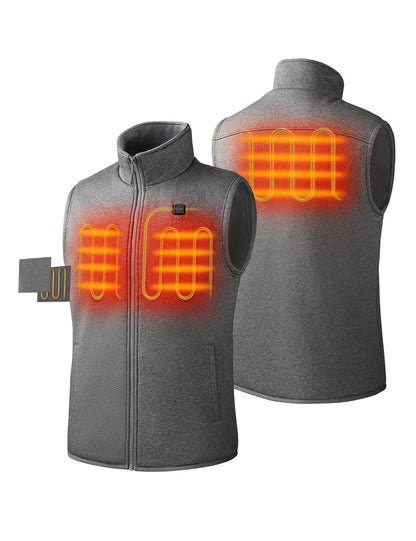 Upper back, Left & Right Chest Heating