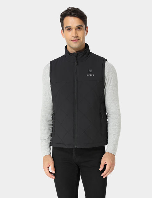 Men's Heated Quilted Vest view 1