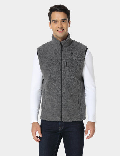 Men's Heated REPREVE® Recycled Fleece Vest