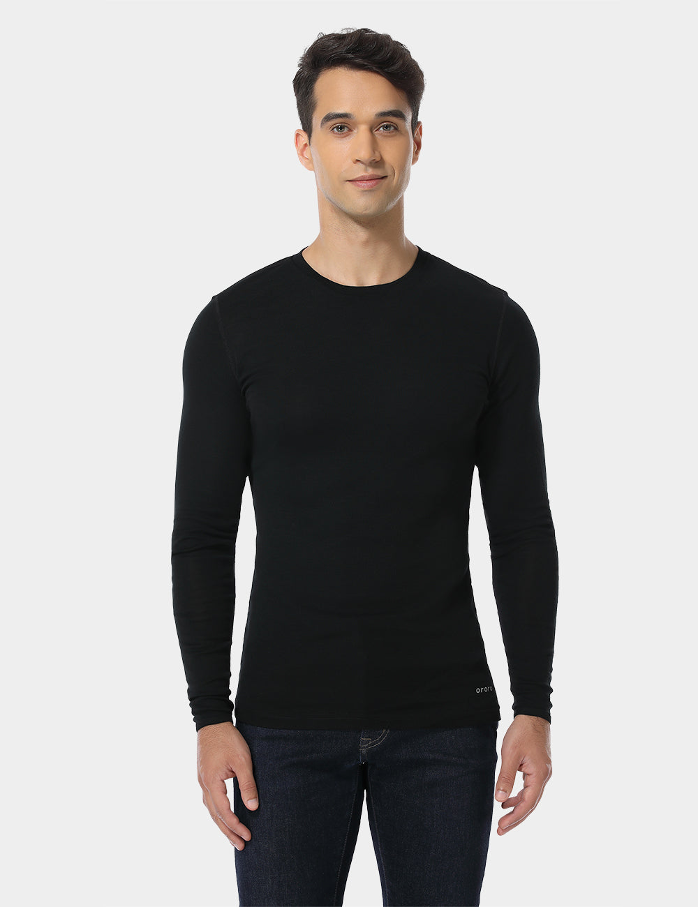 Men's Merino Wool Crew Neck Sweater