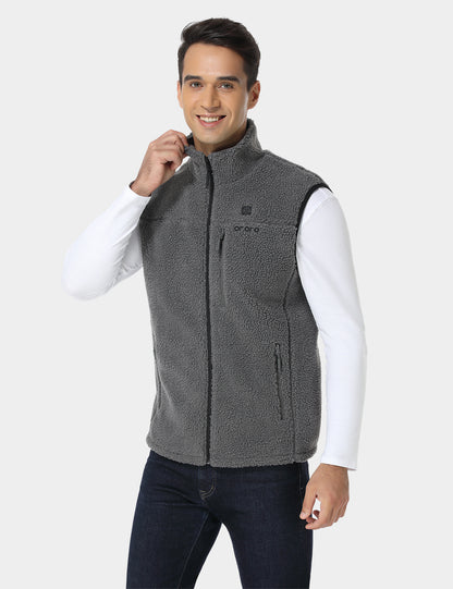 Men's Heated REPREVE® Recycled Fleece Vest