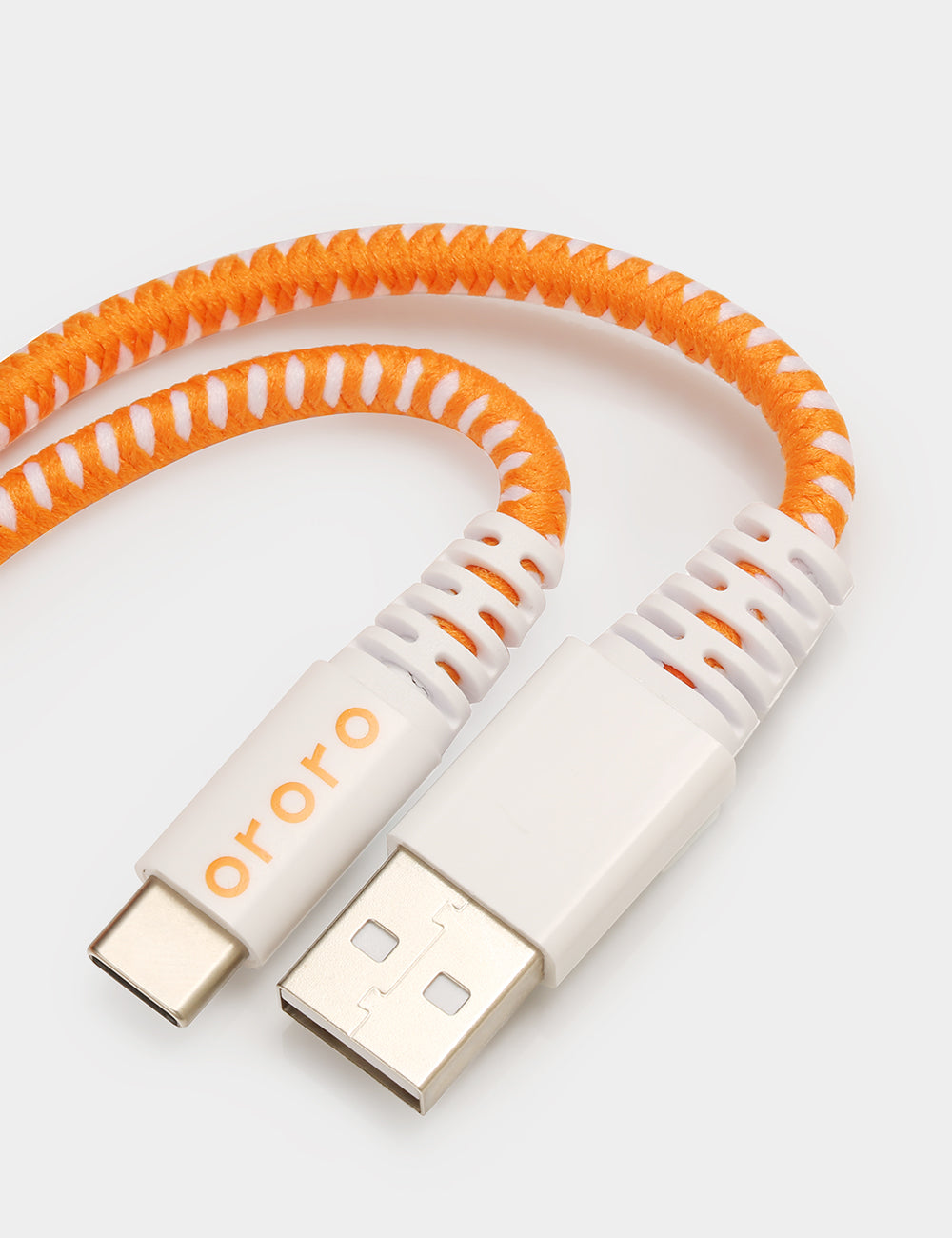 Elastic Braided Type-C Charging Cable